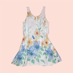 Vintage 1997 Floral Cotton Dress